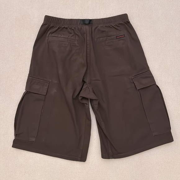 Gramicci Relaxed Fit Cargo Shorts Brown - Picture 6 of 16